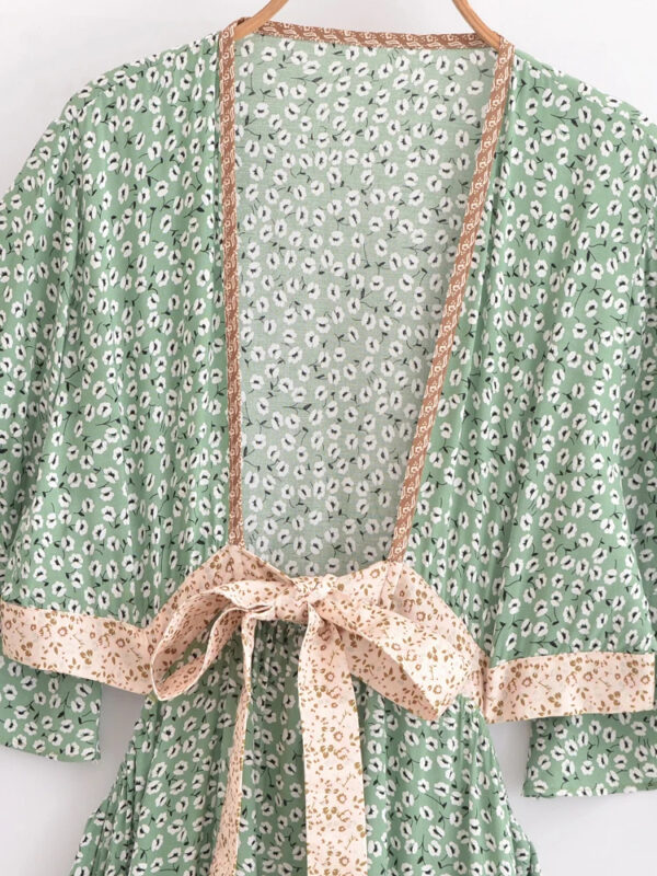 7 Bohemian Bliss Cut Out Dress and Top Skirt Boho Set