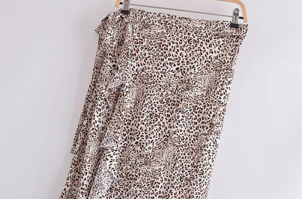 H0a9c58739e284fd6a1f74ea63ebc3ec30.jpg Wild Instincts Wrap Skirt with Leopard Ruffle Hem