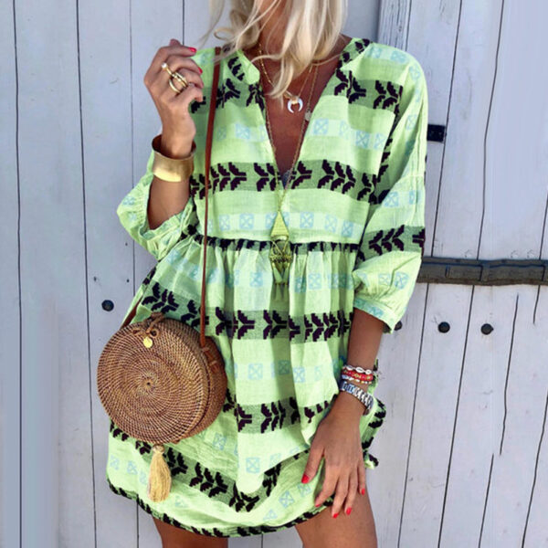 Casual Boho Beach Dress