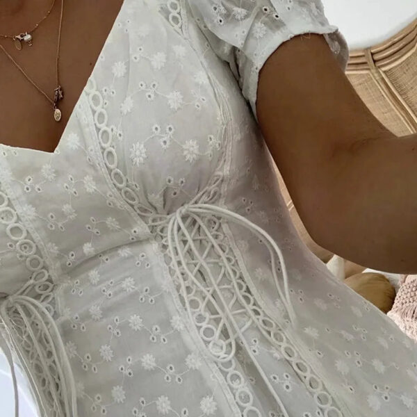 Embroidered Dream Corset Dress