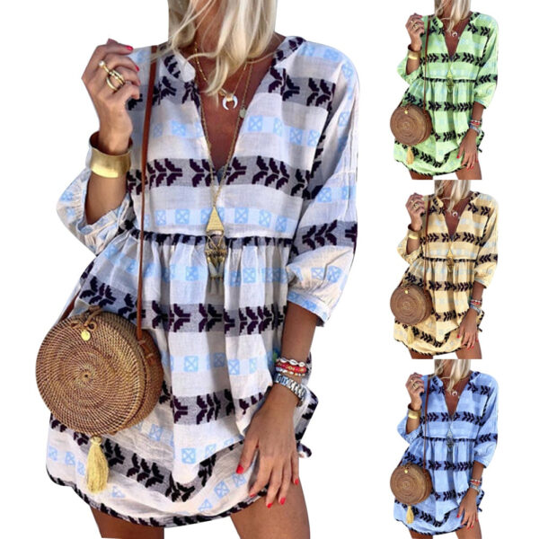 Casual Boho Beach Dress