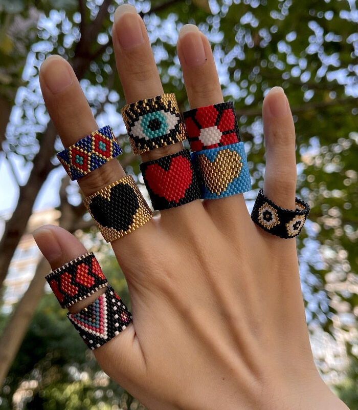 H27ddd4d26d3e439aa0458b483c0eb48c2-1.jpg Spirit and Rebel Boho Bead Rings