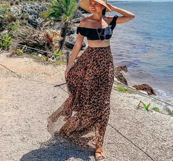 H4861190a70cc42da86ad6b274c927b0bk.jpg Spirit and Rebel Boho Leopard Maxi Skirt