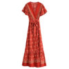 H4924ec2b0b6849a18c6b03d4b1142332m.jpg Whispering Meadow V-Neck Bohemian Wrap Dress Red – Spirit & Rebel