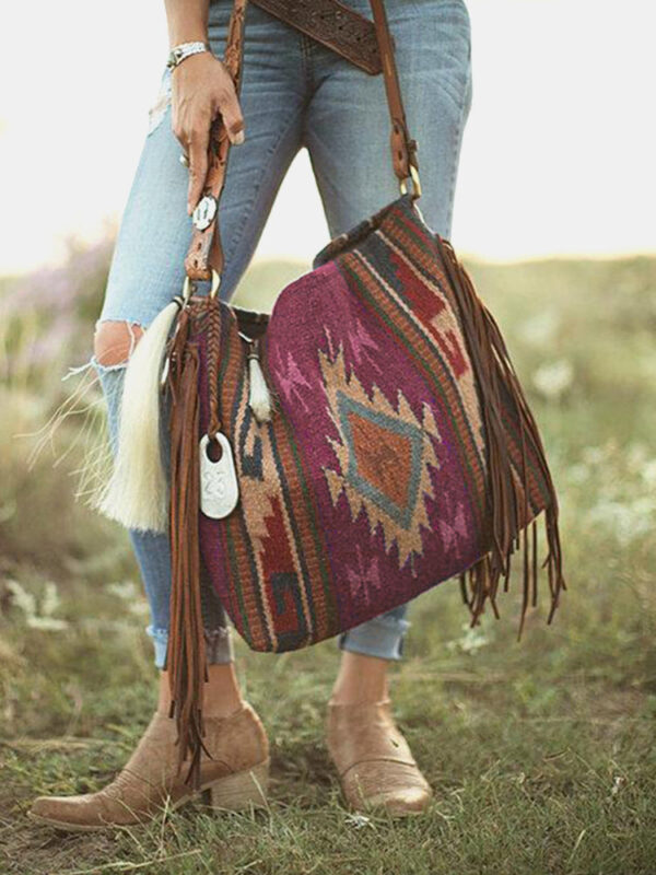 H63e76045c7c84b448fc8f136684e8088n.jpg Limited Edition Boho Haven Tassel Shoulder Bag
