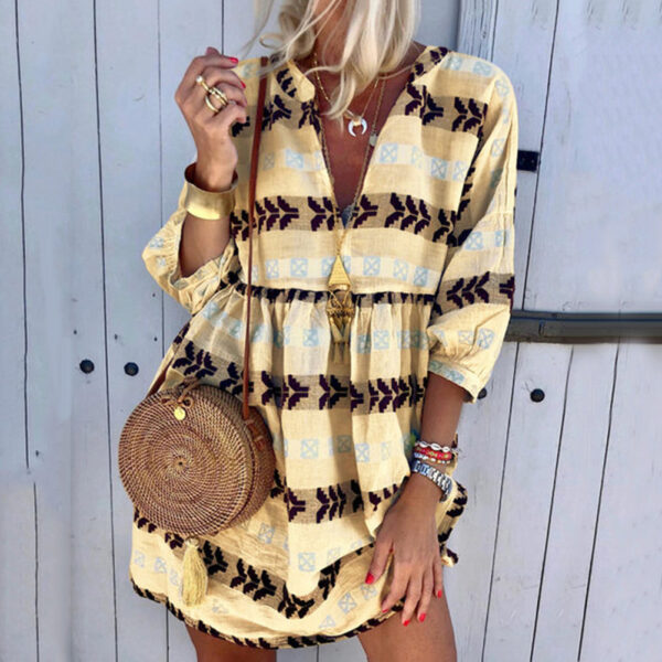 Casual Boho Beach Dress