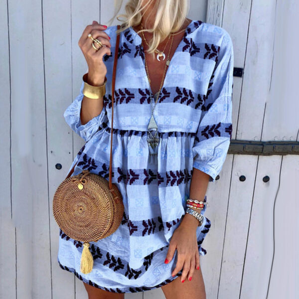 Casual Boho Beach Dress