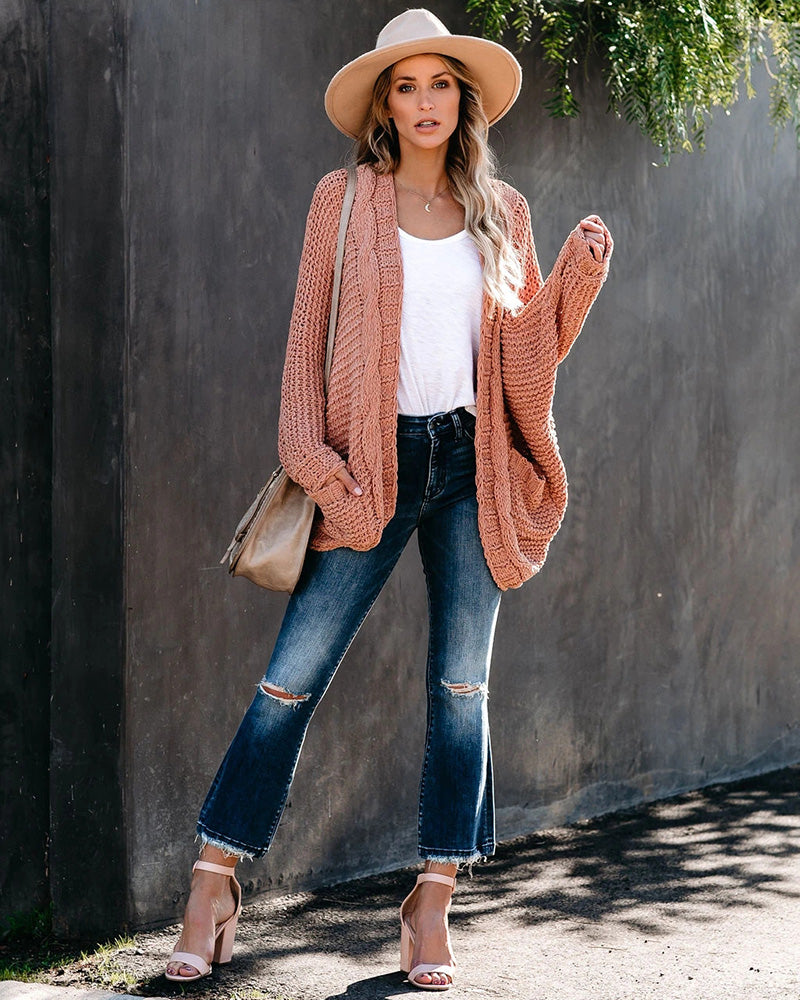 Cozy Boho Chic Batwing Cardigan - Image 25