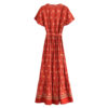 H9a82467f98544bf3a4216a697ef497aeE.jpg Whispering Meadow V-Neck Bohemian Wrap Dress Red – Spirit & Rebel