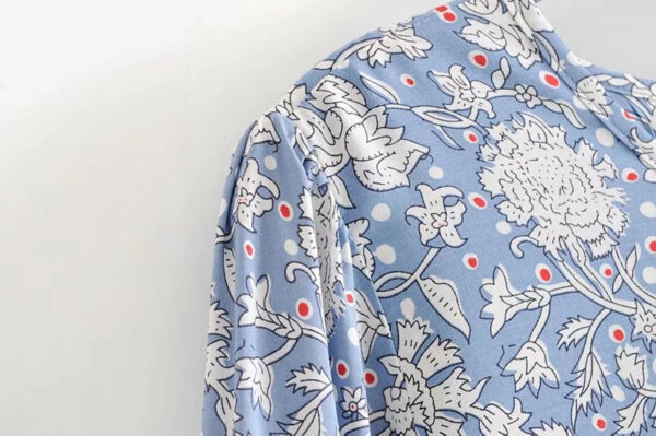 Azure Bloom Prairie Dress