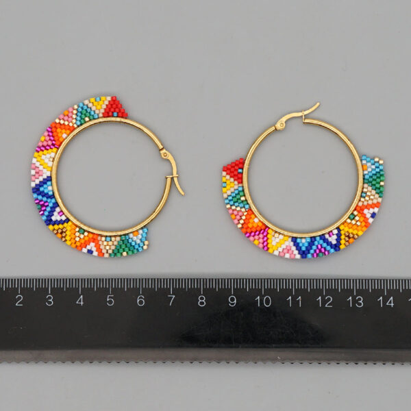 Ha7c4fea17e9c469db63ab191e8f65524e-2.jpg Boho Rainbow Hoop Earrings