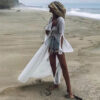 Hadafc6816b64419098807658948139fbz.jpg Sea Breeze Long White Beach Cardigan with Flared Sleeves