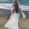 Hadc5608dc2804d23b11d08bfcad6da99c.jpg Sea Breeze Long White Beach Cardigan with Flared Sleeves