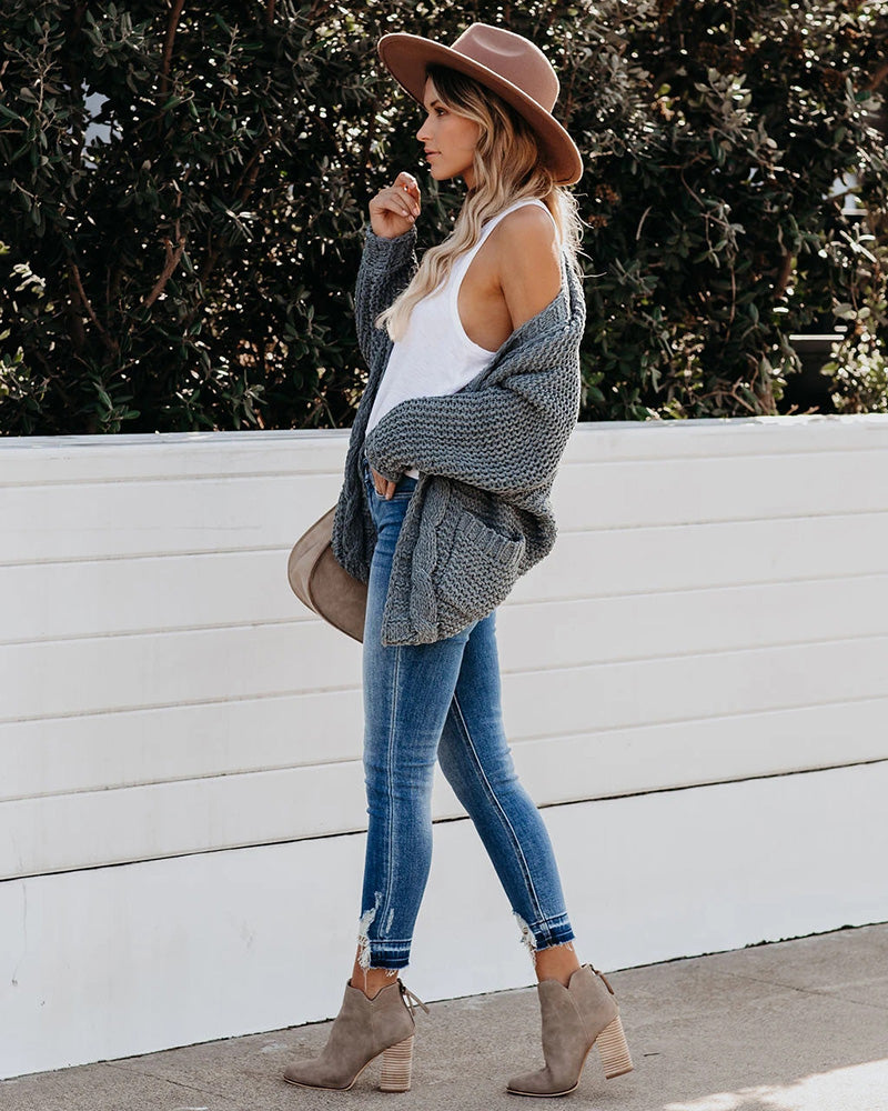 Cozy Boho Chic Batwing Cardigan - Image 40