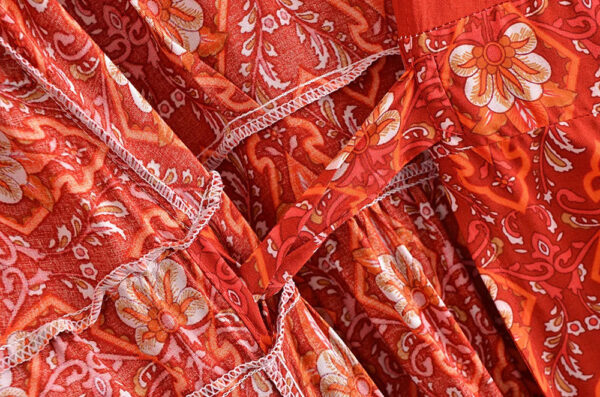 Hbe5f1e937e38455d80b7a9b0132050bcJ.jpg Whispering Meadow V-Neck Bohemian Wrap Dress Red – Spirit & Rebel