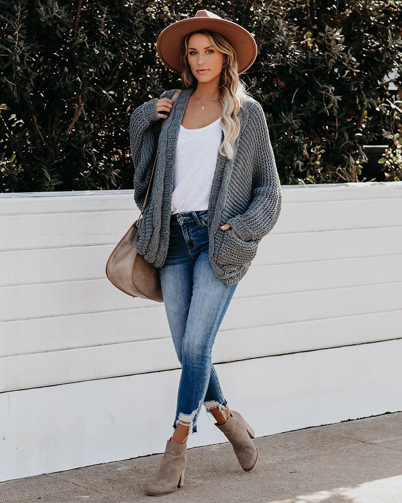 Cozy Boho Chic Batwing Cardigan - Image 39