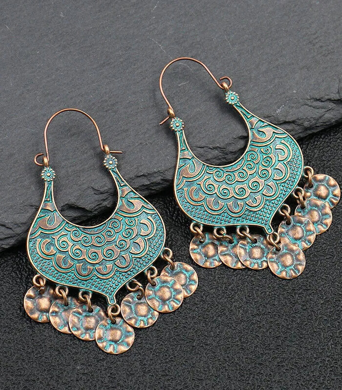 Moonlight Masala Boho Retro Earrings