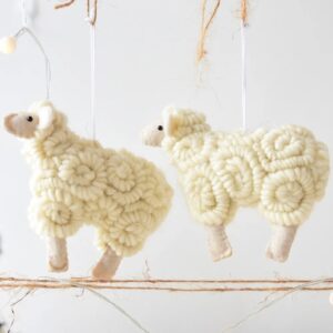 Hda30c0638db248e2a287c4835792c0d8r.jpg Cute White Sheep Boho Christmas Tree Pendant