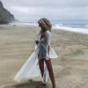 Hdcb810af40b24c9096f3367c69a680a0b.jpg Sea Breeze Long White Beach Cardigan with Flared Sleeves