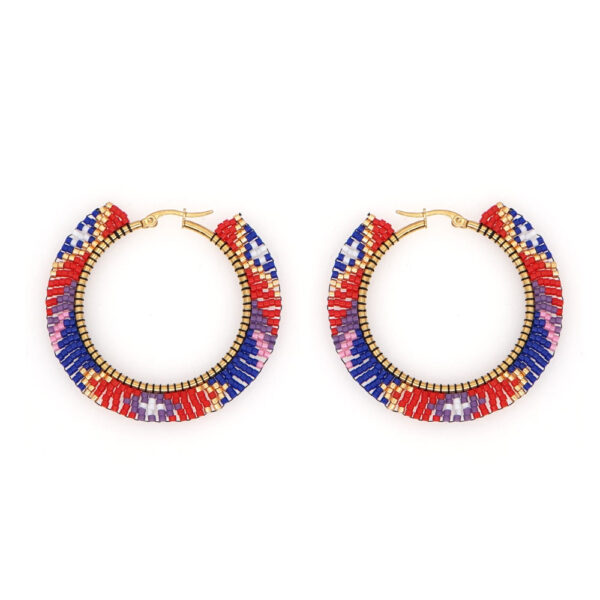 S016e89a20ea549a7a59e822a81f668d84-2.jpg Boho Rainbow Hoop Earrings