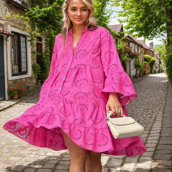 S0a3e4f47ed4644b58819d8d6292a2b0aq.jpg Radiant Bloom A-Line Dress