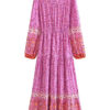 S0c7c8bbb97b443668bd631a04574b539Z.jpg For Every Spirit Lantern Sleeve Maxi Dress