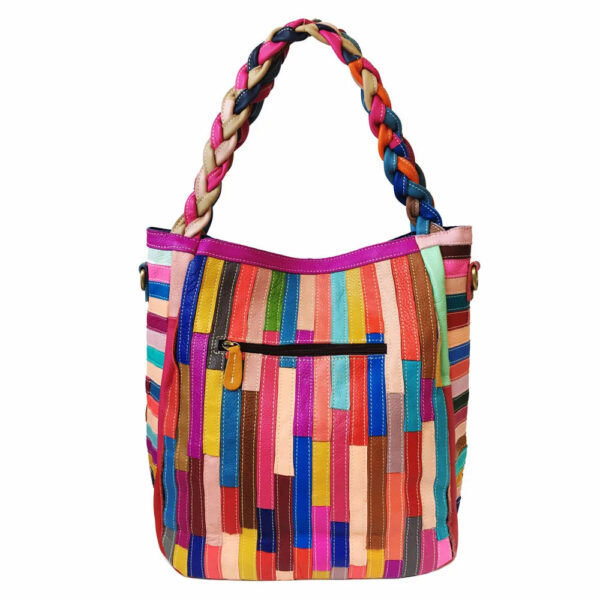 Gypsy Dreams Floral Leather Bag