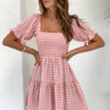 S1311a431bb244f80bc1cd45b7e7aaafbf.jpg Wander free, Dream Big Gingham Dress