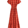 S16036ea8551c4eb9ba345680822ac5aca.jpg Whispering Meadow V-Neck Bohemian Wrap Dress Red – Spirit & Rebel