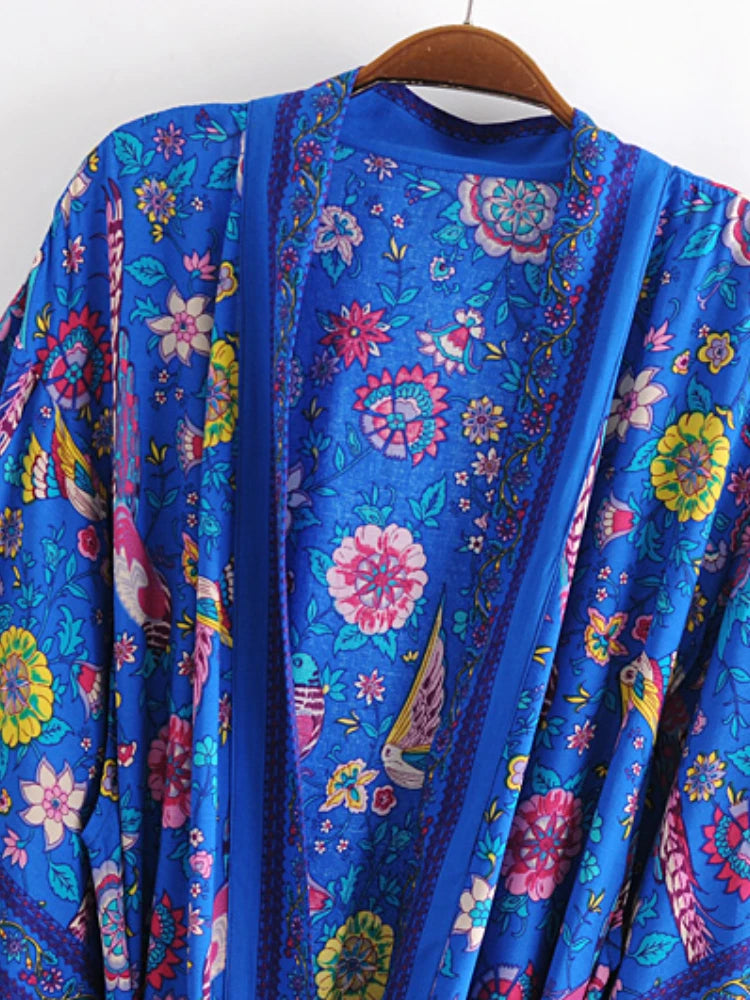 Songbird Serenade Kimono Robe - Image 3