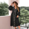 Spirit and Rebel Plus Size Long Sleeve Dress