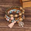S1911367b721d4ba2a249781d1f2f6172F.jpg Tree Of Life Boho Beaded Charm Bracelet Set