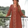 Spirit and Rebel Plus Size Long Sleeve Dress
