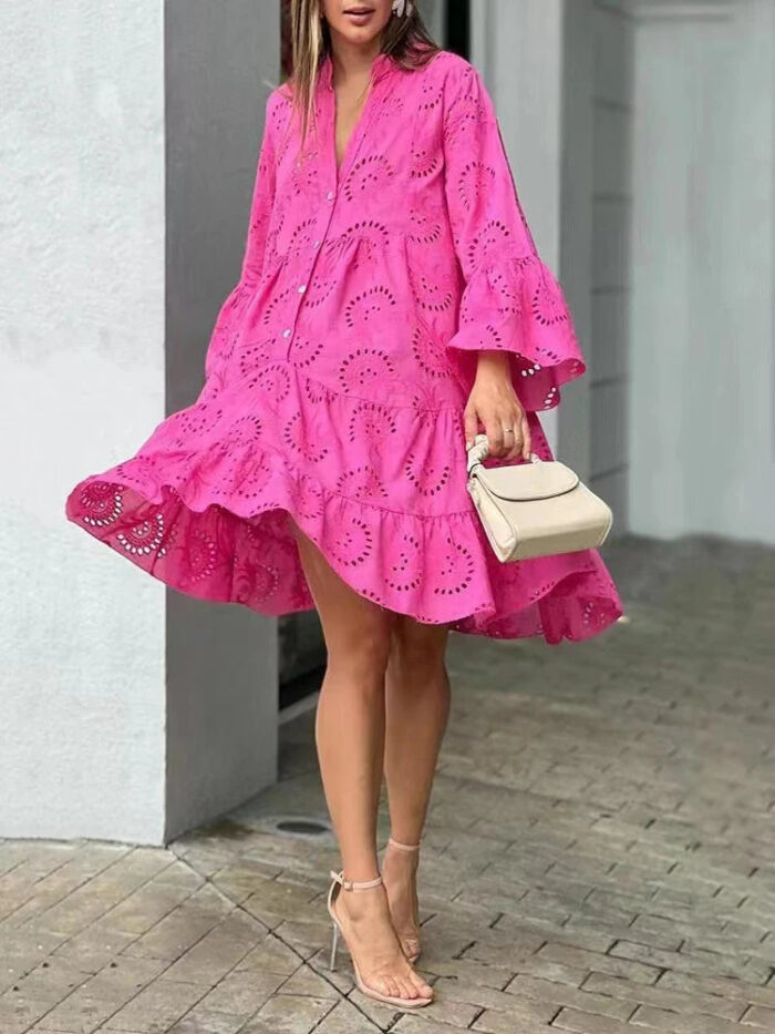 Free Spirit Flowy Plus Size Boho Dress