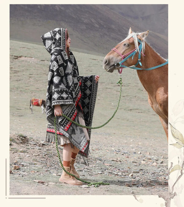 S3177f1f1fd774316a2379ae301bae2b0d.jpg Wild Soul Gypsy Hooded Boho Poncho Cape