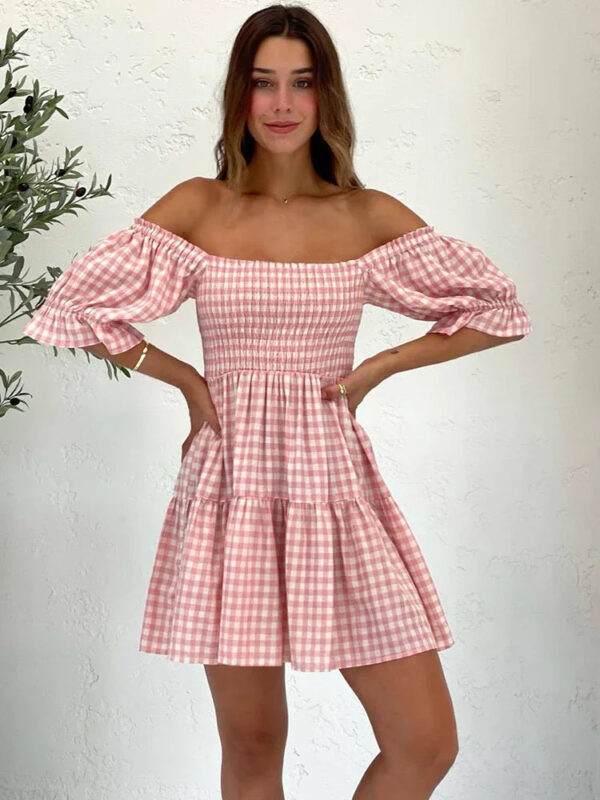 S318a7ff7cbef4bca9ea6f2c20ed88643o.jpg Wander free, Dream Big Gingham Dress
