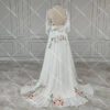 Enchanted Garden Floral Boho Wedding Dress