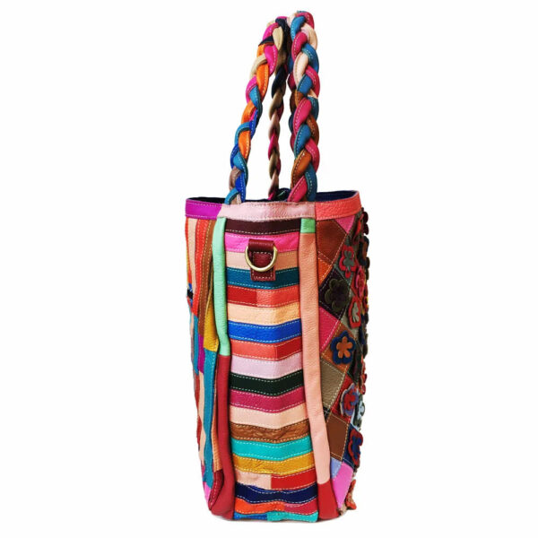 Gypsy Dreams Floral Leather Bag