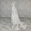 Enchanted Garden Floral Boho Wedding Dress