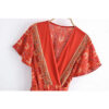 S4691e69a11a340eb84c0d618fb1c496bA.jpg Whispering Meadow V-Neck Bohemian Wrap Dress Red – Spirit & Rebel