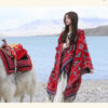 S4fd8d8d7576a49e3a6f6ce8e821dd6bfe.jpg Wild Soul Gypsy Hooded Boho Poncho Cape