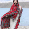 S523ecee33611417495e00a8f2dc6afb3h.jpg Wild Soul Gypsy Hooded Boho Poncho Cape