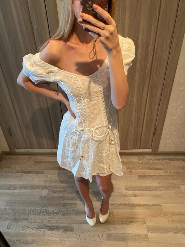 Embroidered Dream Corset Dress