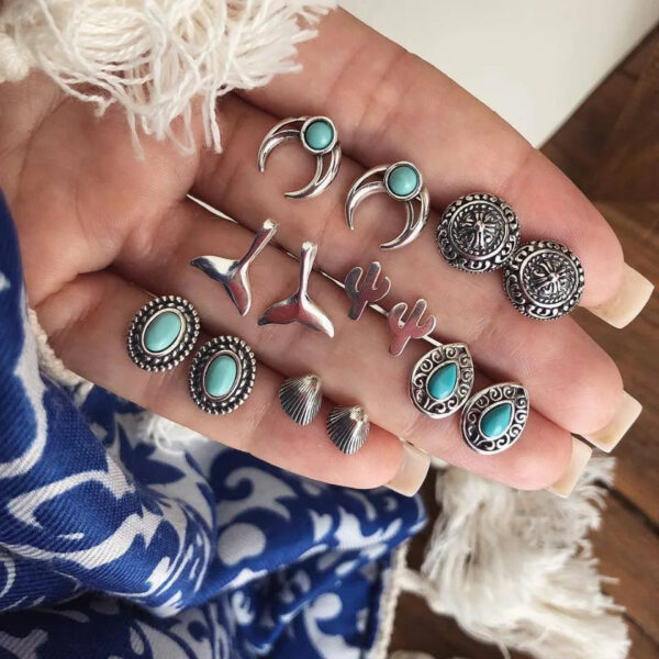 S5a0ff7dfb12f449c98e8dc4a69c6ff5dY.jpg Everyday Enchantment Boho Stud Earrings