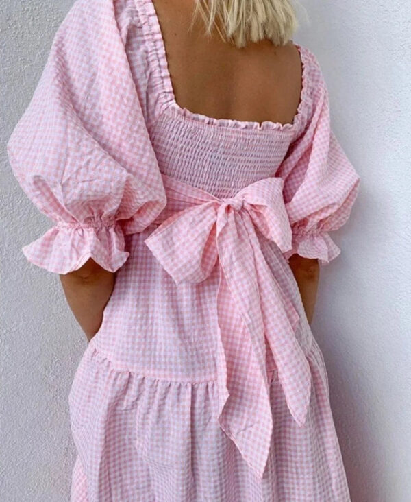 S5c0bdc965b764951aa65354d6226eb257.jpg Willow Plaid Back Bow Midi Dress