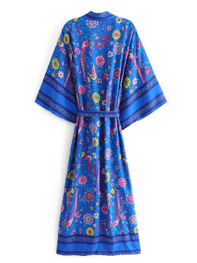 Songbird Serenade Kimono Robe - Image 2