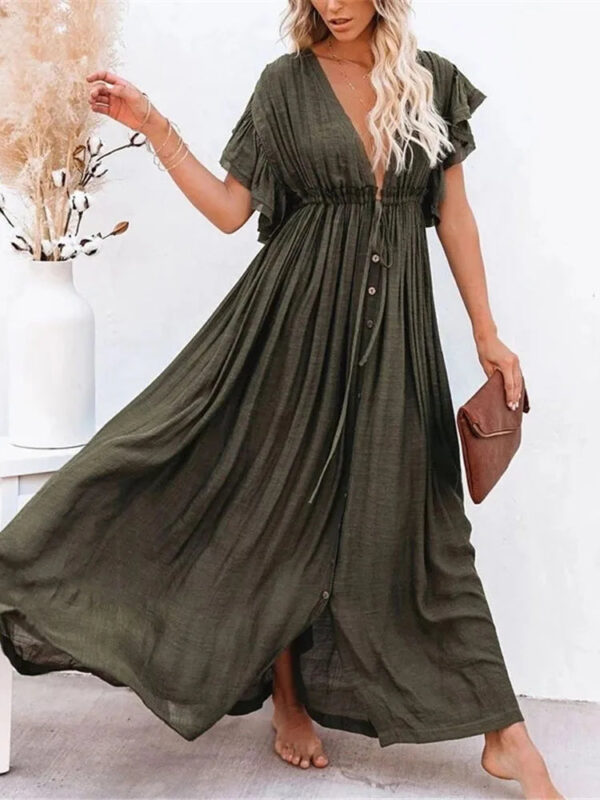 S5d6a9ce1d5cb4815b3c2da5c94b995ee6.jpg Live The Life You Long To Boho Maxi Dress