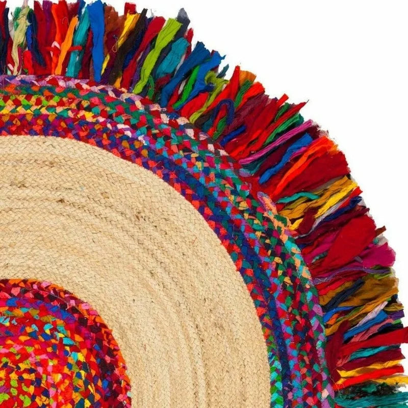 Earth and Color Harmony Boho Rug Mat - Image 4