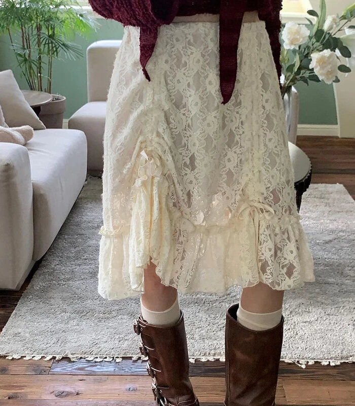 Cottagecore Delight Boho Skirt