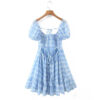 S7012bcdafdf24afa9907b01f62ad8d22u.jpg Gingham Harmony Summer Dress